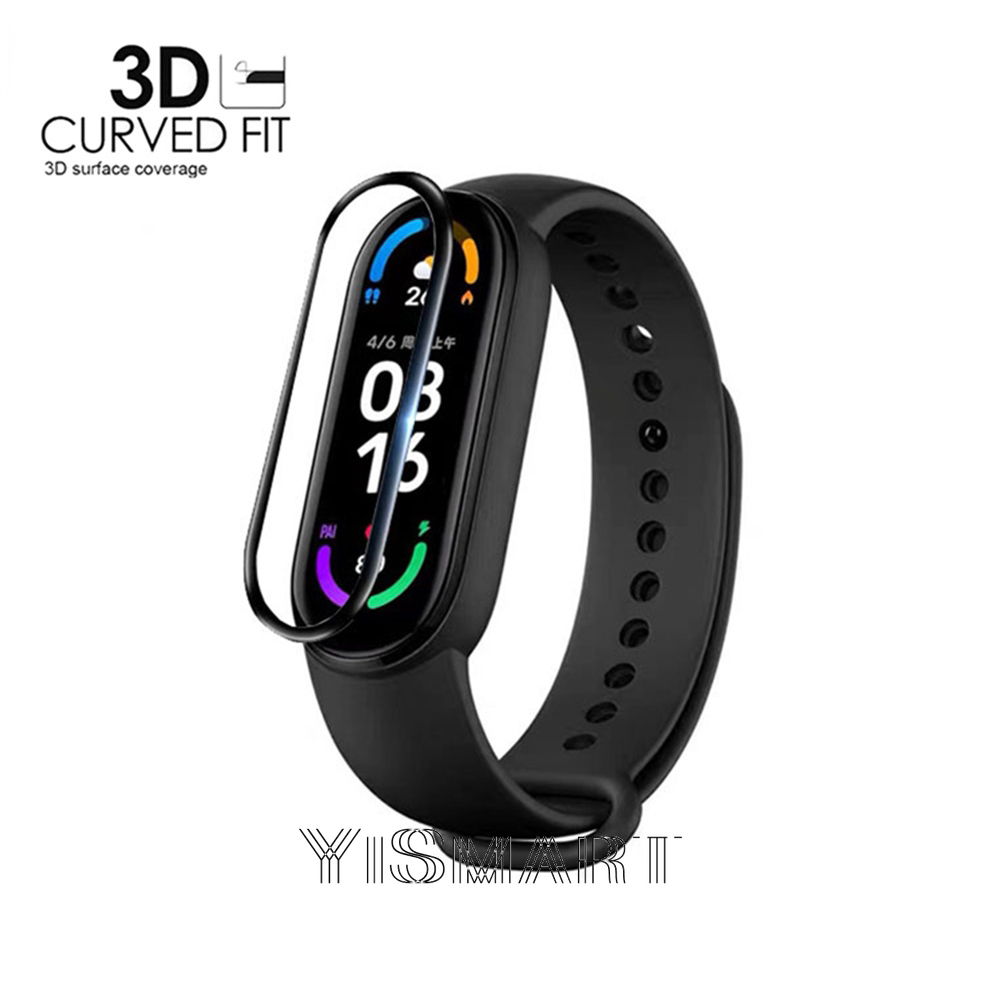 Miếng Dán Màn Hình Cong 3d Cho Xiaomi Mi Band 6 Nfc Miband 5