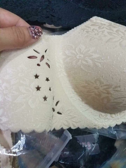 Áo ngực su gấm in hoa siêu nâng.