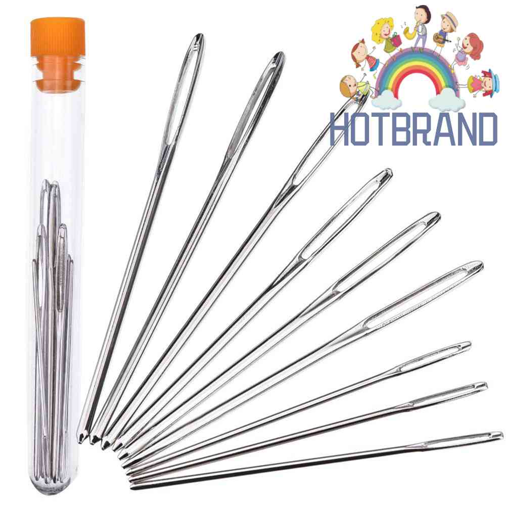 Bộ 9 Kim Móc Len Bằng Kim Loại Chất Lượng Cao