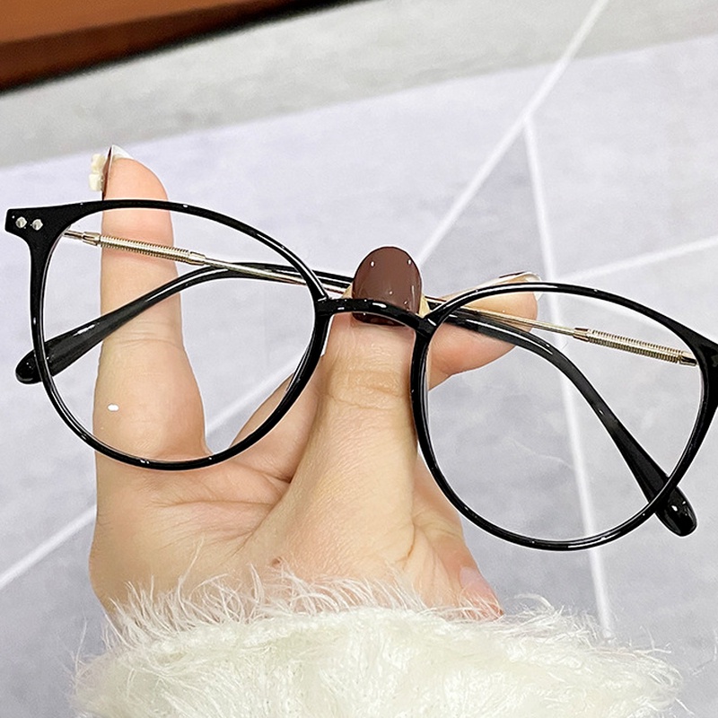 (KIQI-FASHION) COD Mắt Kính Chống Tia Bức Xạ/ Ánh Sáng Xanh Từ Máy Tính Thời Trang Hàn Quốc Chất Lượng Cao