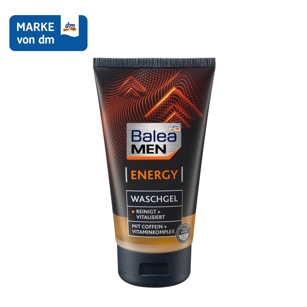 SỮA RỬA MẶT NĂNG LƯỢNG BALEA MEN WASCHGEL ENERGY (150 ml) - HÀNG NHẬP ĐỨC