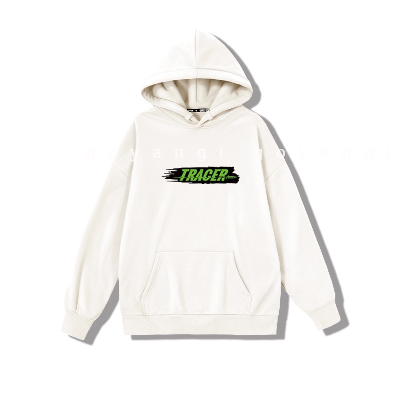 Áo Hoodie GYG Unisex Trace Vương Nhất Bác Form Rộng Oversize Phong Cách Hàn Quốc