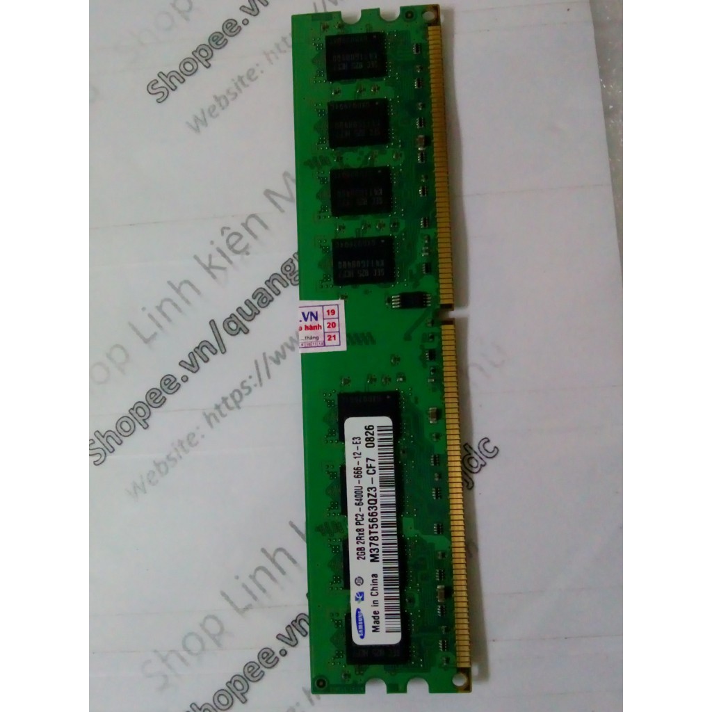 [RAM PC] DDR2-800Mhz DDR3-1333Mhz 2Gb 4Gb dành cho máy bàn PC | BigBuy360 - bigbuy360.vn