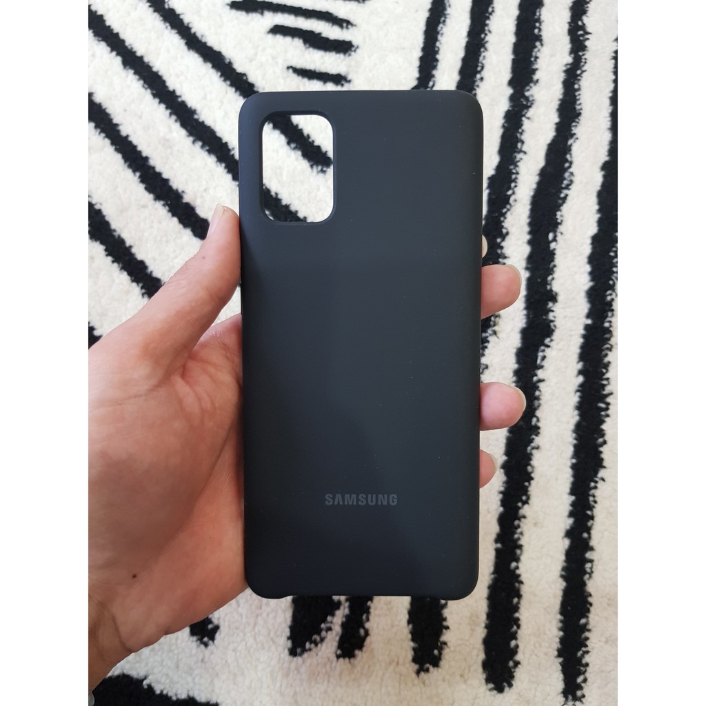 Ốp Lưng Silicone Samsung Galaxy A71 Chính Hãng