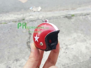 Móc khoá nón bảo hiểm 3/4