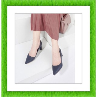 Giày Cao Gót 5p 😁 Giày Cao Gót Mũi Nhọn Đế Trụ 5cm - Mang Công Sở Đi Làm Dự Tiệc
