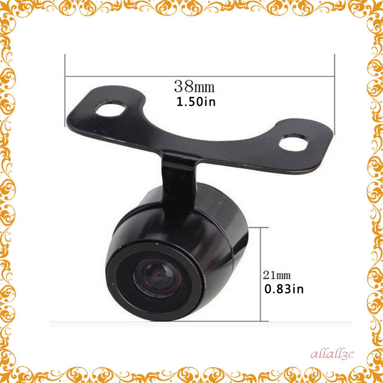 Camera Quan Sát Ban Đêm Góc Rộng 170 Độ Chống Thấm Nước / Bụi Dành Cho Xe Hơi