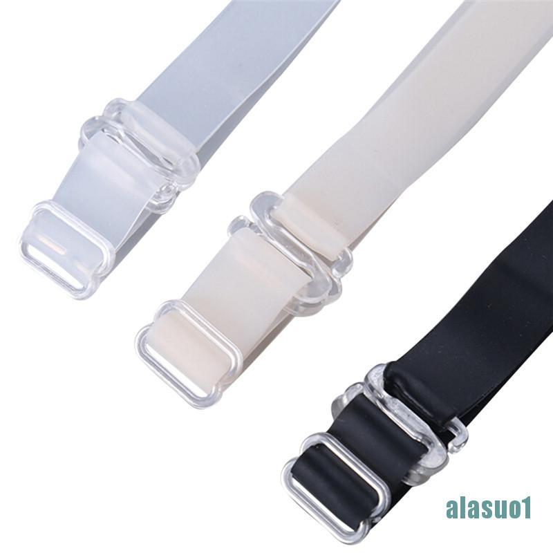 Bộ 2 Cặp Dây Áo Ngực Bằng Silicon Trong Suốt Cao Cấp