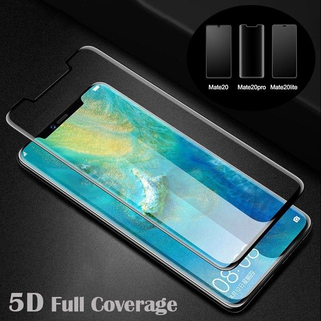 Dán kính 5D xịn Huawei Mate 20 pro Full keo màn hình siêu đẹp