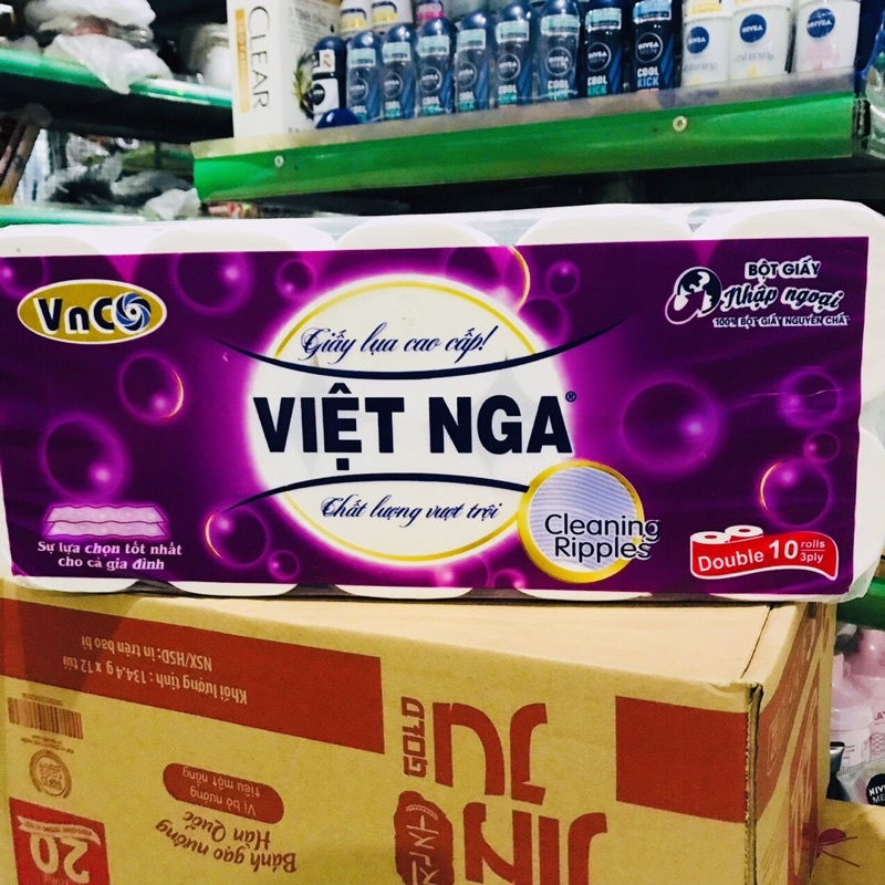 Giấy Vệ Sinh Việt Nga 10/12 cuộn