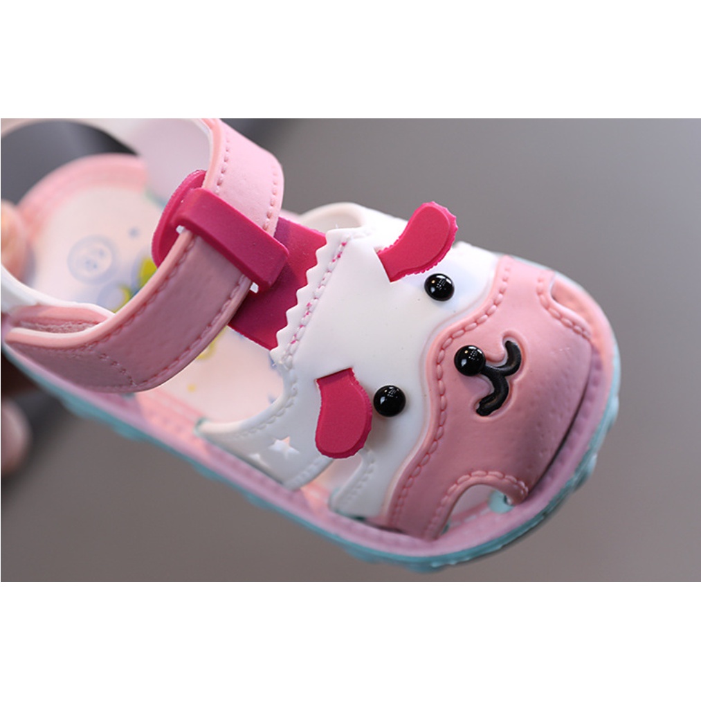 GIÀY  NHỰA CAO CẤP CHO BÉ TRAI BÉ GÁI 6-36 THÁNG TẬP ĐI.  DÉP CÓ QUAI DÁN CHO BÉ MỚI BIẾT ĐI. BABY LINK