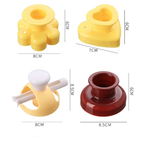 Khuôn bánh donut, cookie, nhiều hình dáng