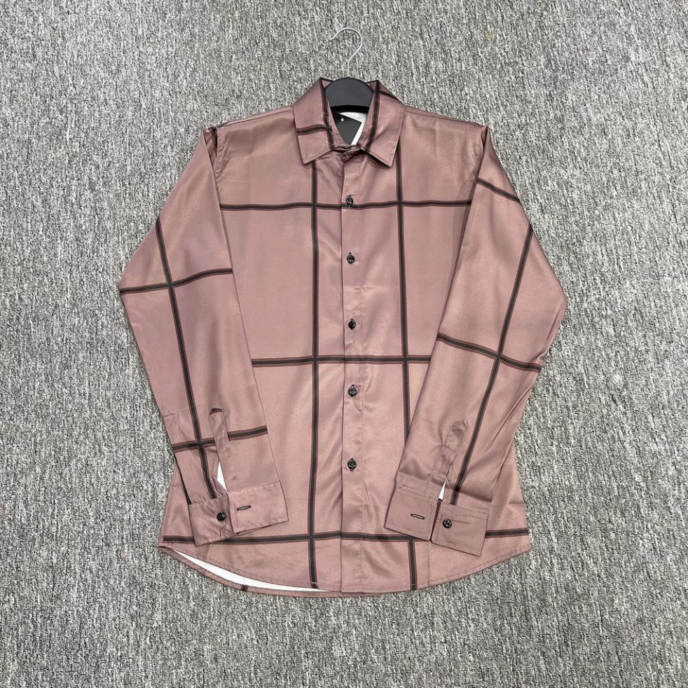 Áo sơ mi nam nữ lụa cao cấp , áo sơ mi nam nữ dài tay -D41 | BigBuy360 - bigbuy360.vn