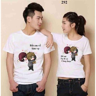 Áo thun đôi yêu thương