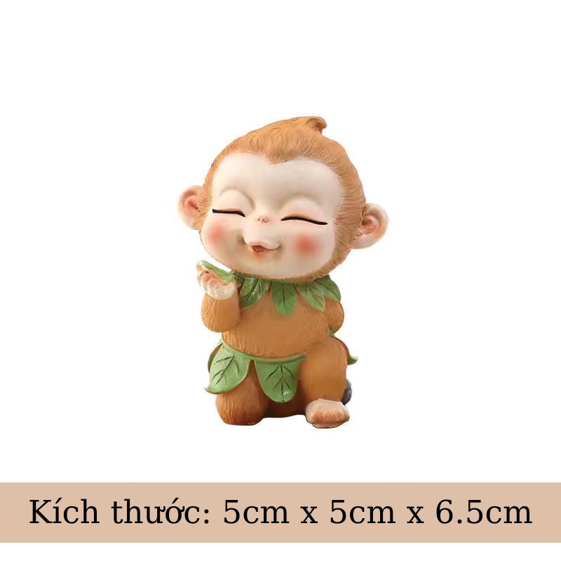 Tượng Tôn Ngộ Không trang trí bàn làm việc, để xe ô tô, trang trí thư giãn 💕FREESHIP 50k💕 Những Điều Bình An