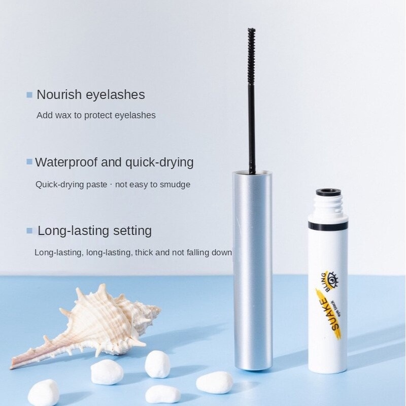 Mascara Làm Cong Mi Tự Nhiên Lâu Trôi Chống Thấm Nước/Mồ Hôi Không Bị Nhòe Có Cọ Nhỏ Cho Người Mới Bắt Đầu