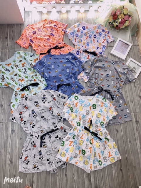 Set bộ quần ống rộng giả váy hình thú chất porip siêu xịn- freesize dưới 55kg- Carotshop | BigBuy360 - bigbuy360.vn