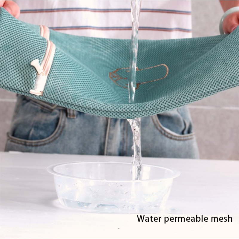 Túi lưới giặt đồ lót có khóa kéo tiện dụng dành cho gia đình/ văn phòng