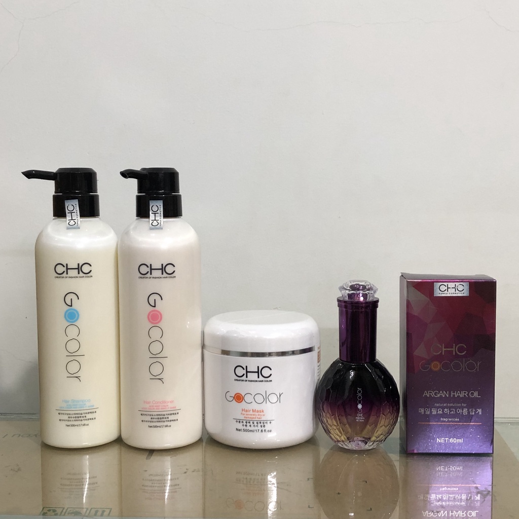 BỘ CHĂM SÓC TÓC CHC GOCOLOR KOREA PHỤC HỒI TẠI NHÀ (GỘI XẢ Ủ SERUM)