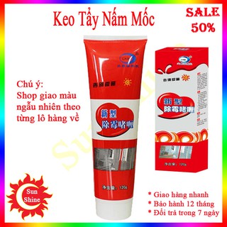Gel tẩy nấm mốc tẩy trắng đa năng 120g, keo tẩy nấm mốc silicon thông dụng