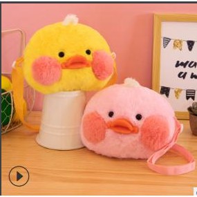 Túi đeo chéo túi vịt lalafanfan vịt má hồng dễ thương phong cách  TXB4