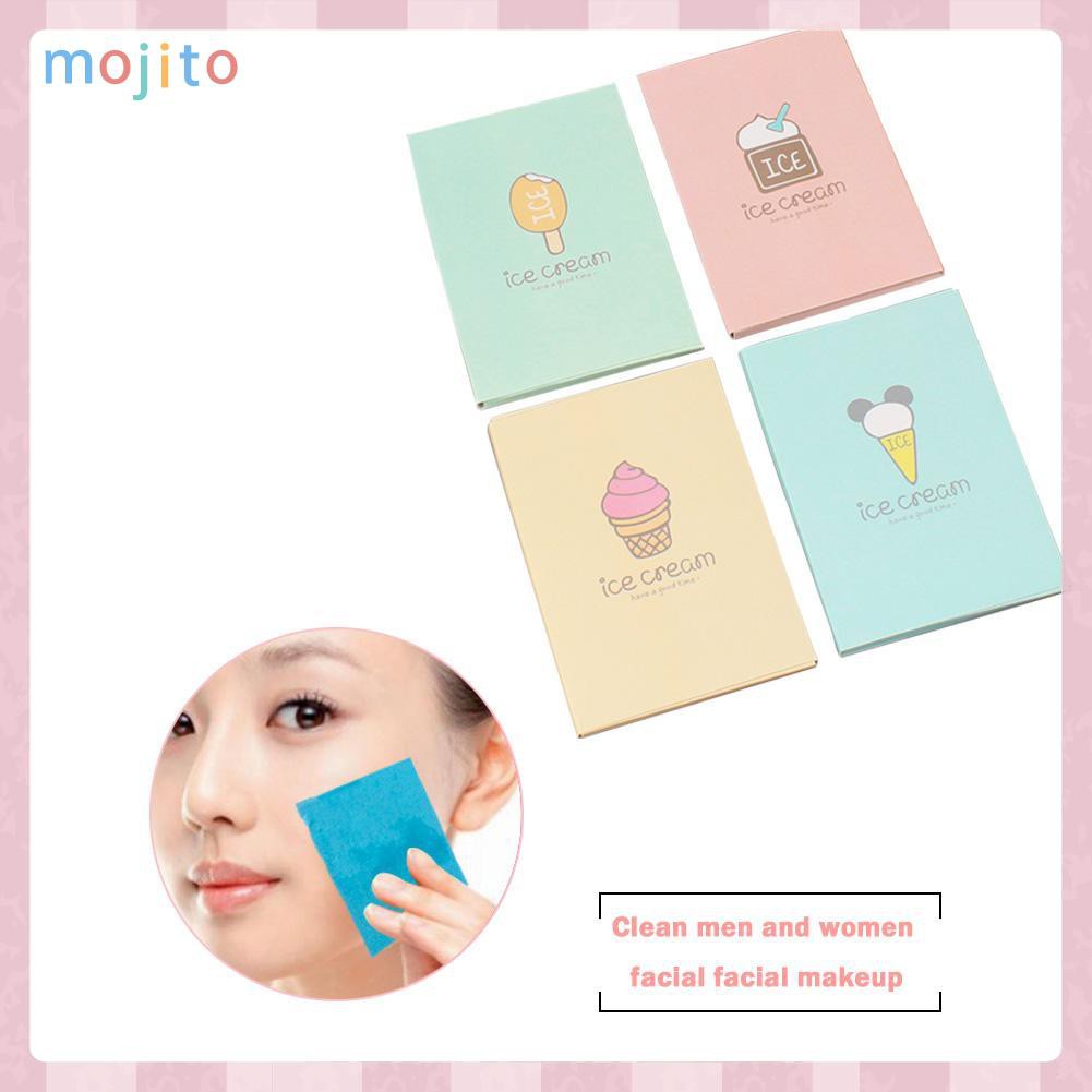 (Hàng Mới Về) 1 Hộp Giấy Thấm Dầu Làm Sạch Da Mặt Tiện Dụng | BigBuy360 - bigbuy360.vn