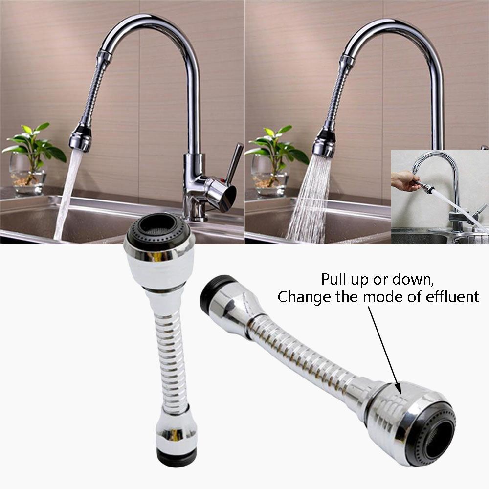 CLECER Convenient 360 Degree Rotating Sink Faucet