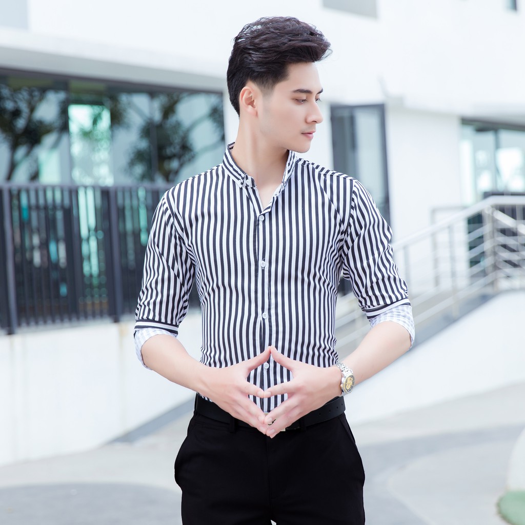 Áo Sơ Mi Nam FLASHBACKS Dài Tay - Cao Cấp - Phong Cách Thời Trang Trẻ Trung - AD00008 | BigBuy360 - bigbuy360.vn