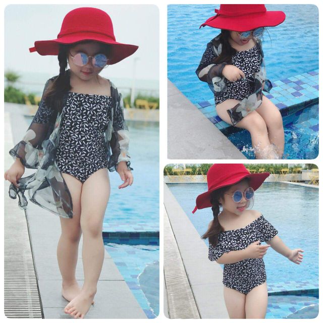 Bikini kèm áo  khoác