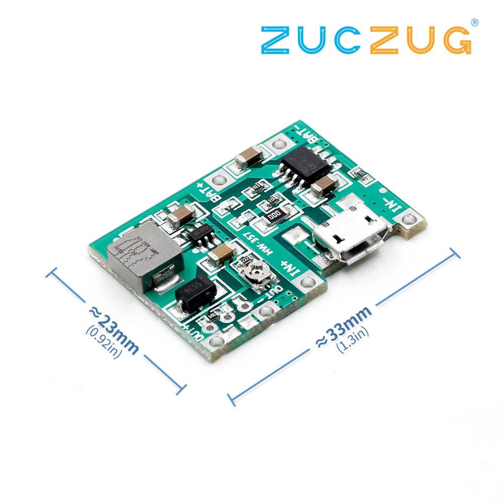 3.7V 9V 5V 2A Adjustable Step Up 18650 Lithium Battery Charging Discharge Integrated Module | BigBuy360 - bigbuy360.vn