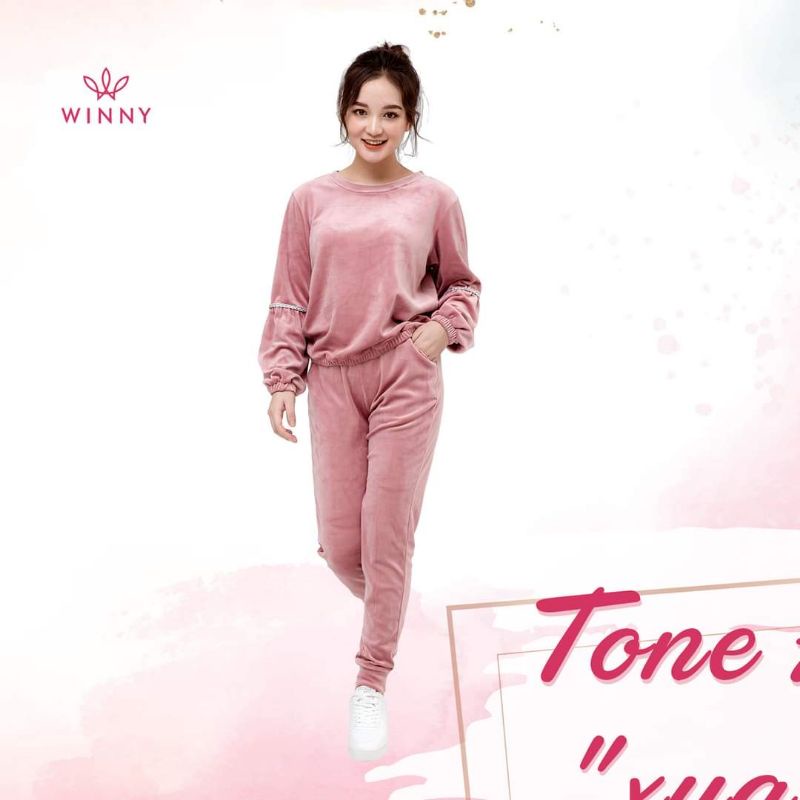 Bộ mặc nhà Nhung Winny 21511 Giá 585.000đ