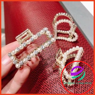 SÉT 3 KẸP TÓC ĐÍNH HẠT ĐÁ HÀN QUỐC CỰC XINH