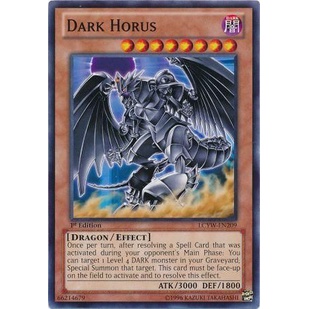 Thẻ bài Yugioh - TCG - Dark Horus / LCYW-EN209 '