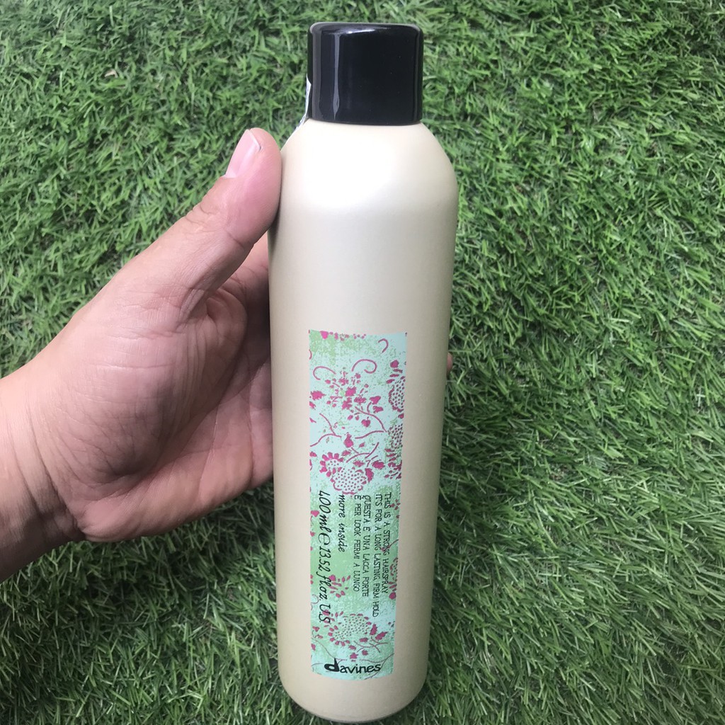 Gôm xịt cứng Davines Strong Hairspray 400ml - mỹ phẩm ola