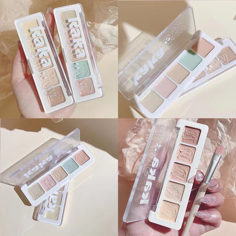 Kakashow® 5 Color Concealer Concealer Dark Circles Long Lasting Look