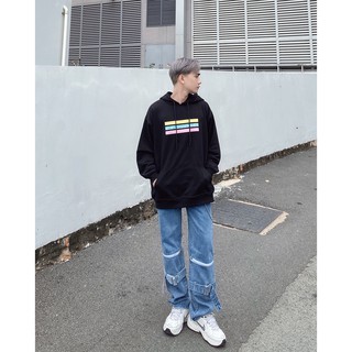 Áo khoác Hoodie Basic V1 100% cotton cao cấp - Đen