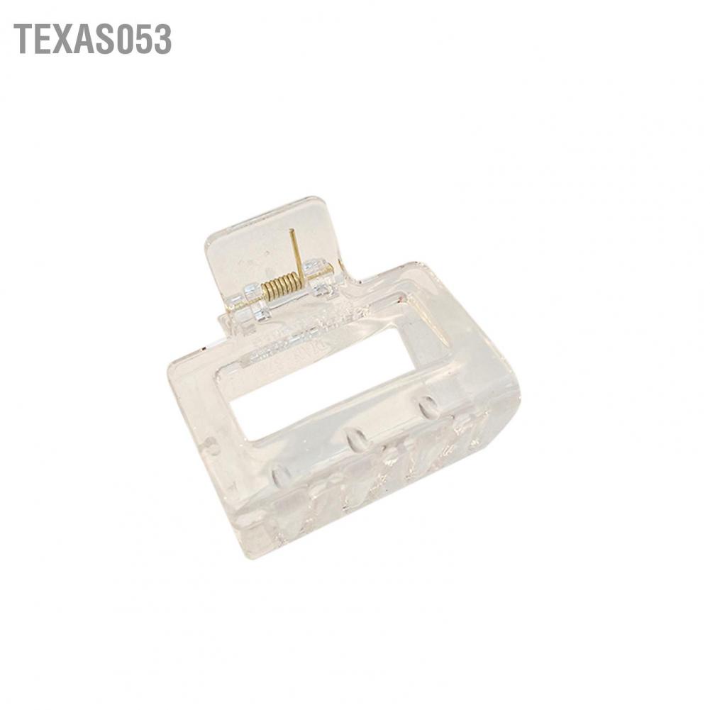 Texas053 Medium Hair Claw Clips Styling Accessories Rectangle for Women Girls