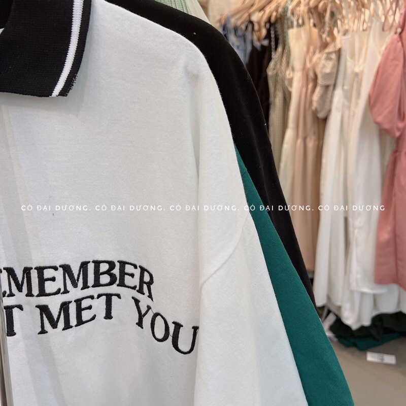 áo polo REMEMBER sale