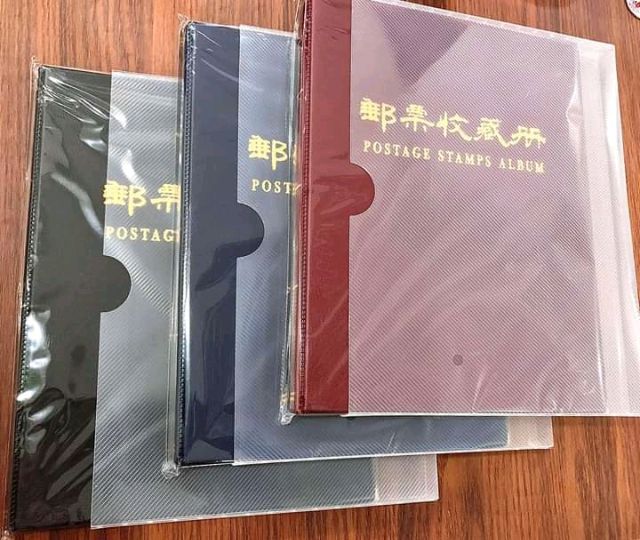 Album sưu tập tem chính hãng mingt pccb, chất lượng tốt, đựng khoảng 500 tem