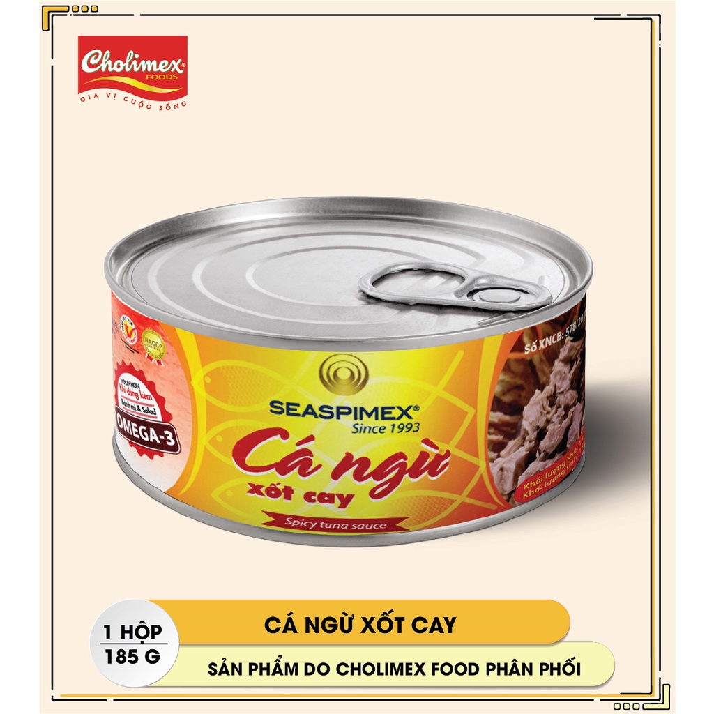 Cá ngừ xốt cay 185g
