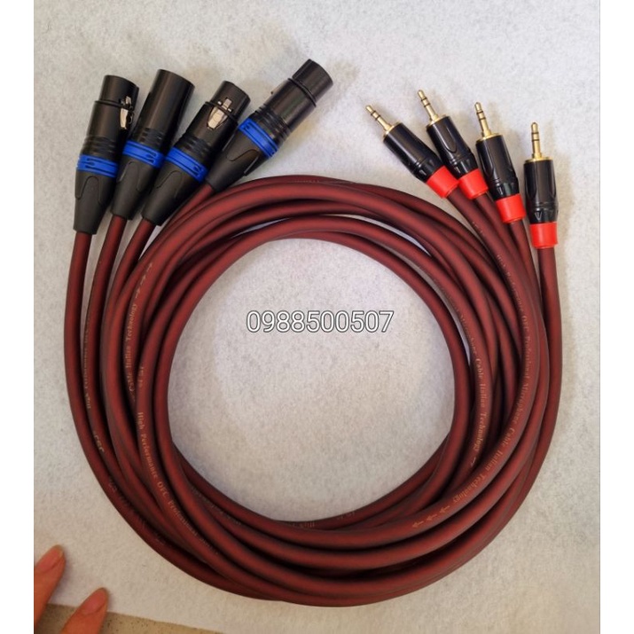 Dây canon   ra 3ly 1,5m