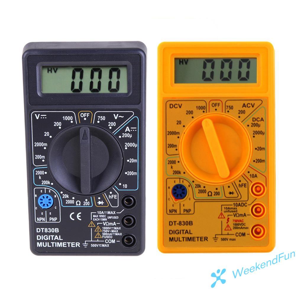 Vạn năng kế Wee Dt-830B với màn hình Lcd Ac/Dc 750/1000v