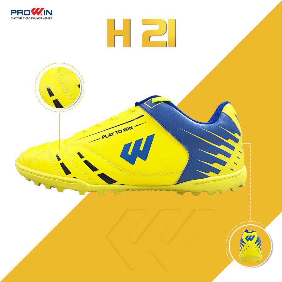 Giày đá bóng Prowin H21 – &lt;nhiều màu&gt; - size 38-43 – (KHÂU SẴN ĐẾ, TẶNG TẤT DÀI XỊN XÒ)