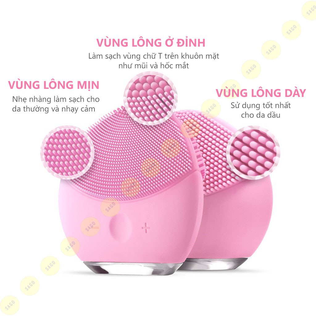 (BH VĨNH VIỄN ) 1 ĐỔI 2 Máy Rửa Mặt Foreo Luna Mini 2 Nhập Khẩu Cao Cấp - Cam Kết Chất lượng