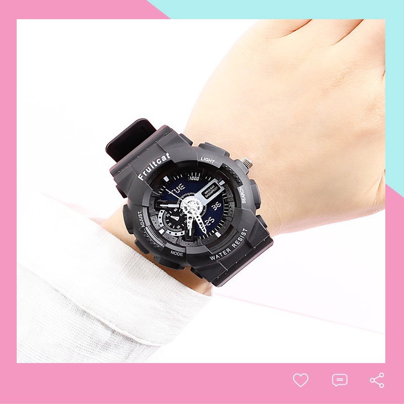 Đồng hồ thời trang nam nữ điện tử cực đẹp DH108