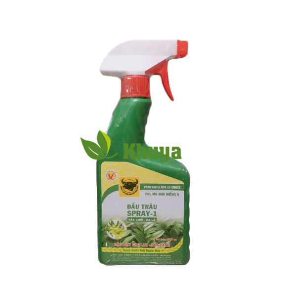 Phân bón lá Đầu Trâu Spray 1 2 3 500ml BA GIAI ĐOẠN