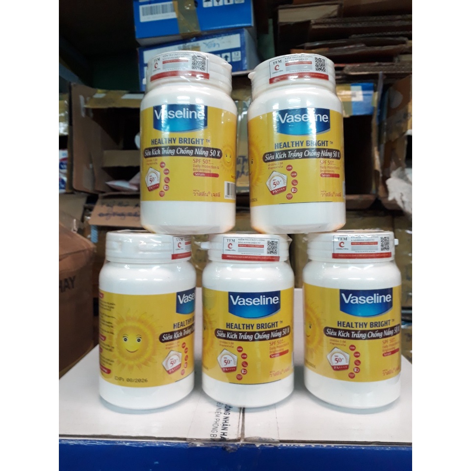 Kem body chống nắng vaseline 50x