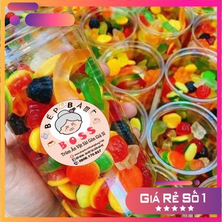 Kẹo chíp chíp mix vị 500g đồ ăn vặt Sài Gòn vừa ngon vừa rẻ