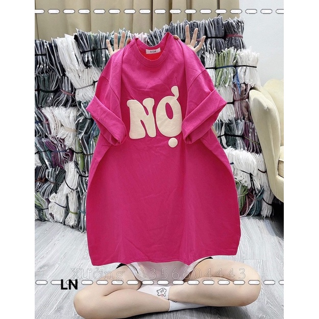 Áo phông chữ NỢ DA6