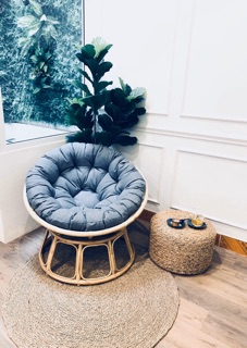 Ghế mây tròn papasan